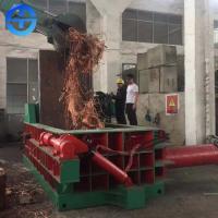 China 2000KG/M3 Bale Density Turn Over Out Hydraulic Scrap Baler factory