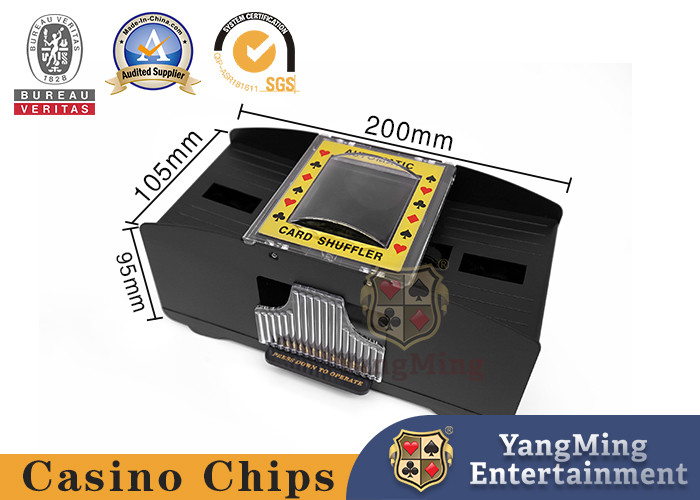 China 5 # Battery Single Plastic Card Shuffler For Casino Table Games Poker Playing Cards factory