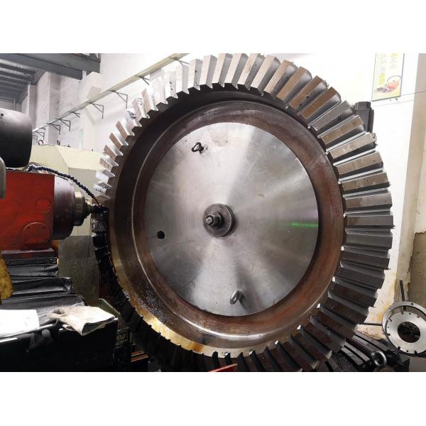 Quality 42CrMo Straight Tooth Bevel Gear System For Cone Crusher for sale