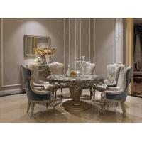 China Antique marble luxury round dining tables FT-133 for sale