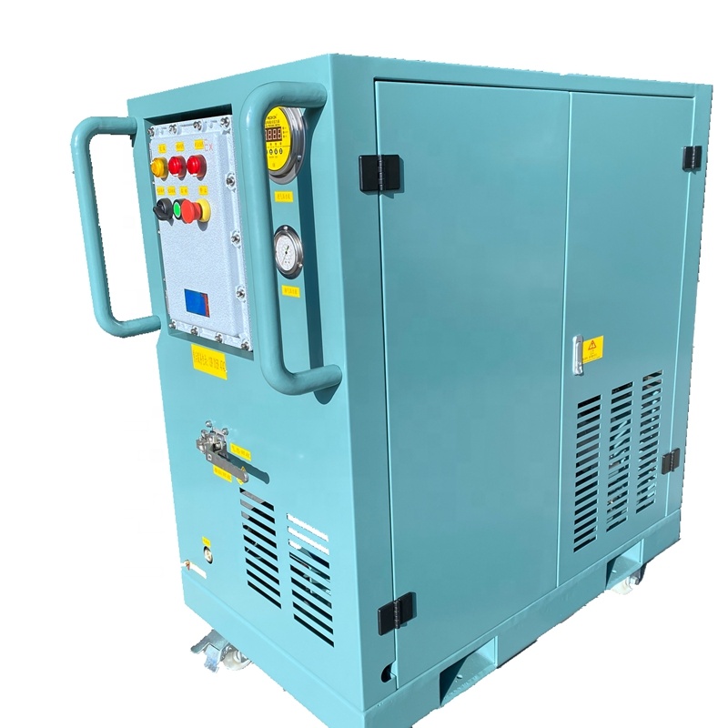 Recovery Machine R123 Refrigerant Low Pressure Chiller Service Refrigerant Recovery Machine R123 R245fa ...