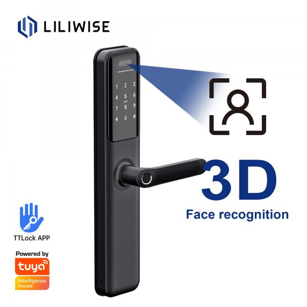 Quality Smart Digital 3D Face Recognition Door Lock Aluminum Alloy Material for sale
