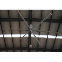 China Aerodynamic 6 Blade Bigass Large Industrial Ceiling Fan , 20ft HVLS Electric Ceiling Fan factory