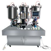 Quality Cosmetic Cream Filling Machine 4 Colours Ice Cream Pattern Filling Machine for sale