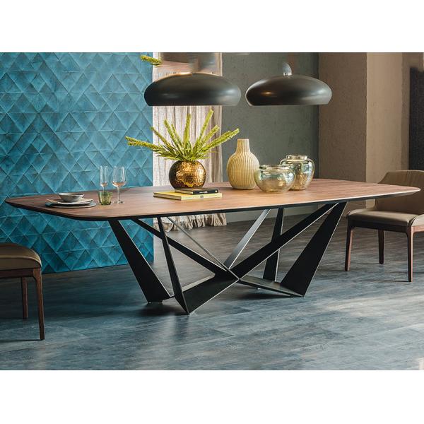 Quality Elegant Craft Industrial Wood Dining Tables 750mm Hight  Rectangle Timeless for sale