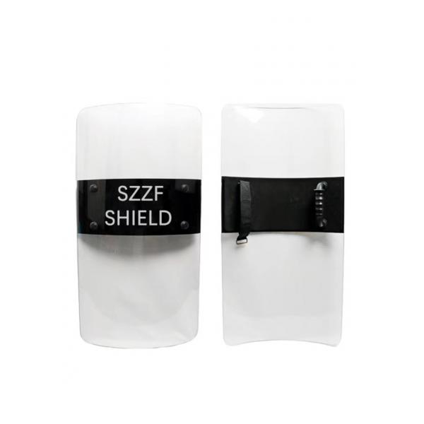 Quality PC Handheld Transparent Protection Shield Anti Riot Ballistic Shield For Control for sale