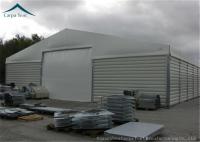China Customzied Shape Aircraft Hangar With Wide Space , Wind Resistant factory