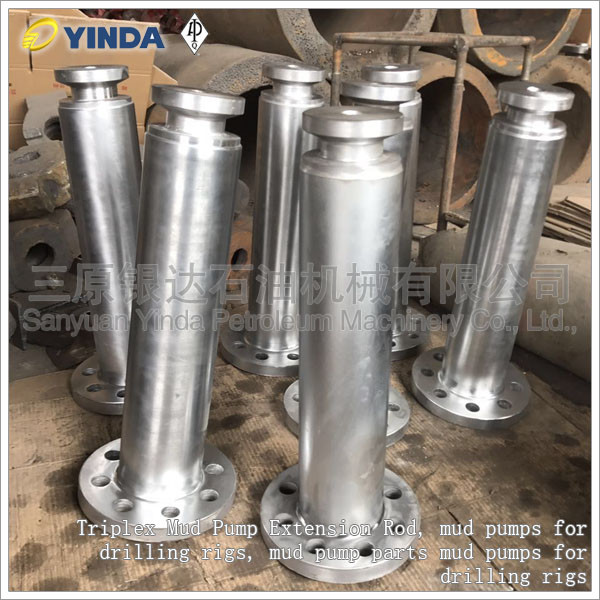 Quality Triplex Mud Pump Extension Rod Corrosion Fatigue Resistance Oilfield Drilling for sale