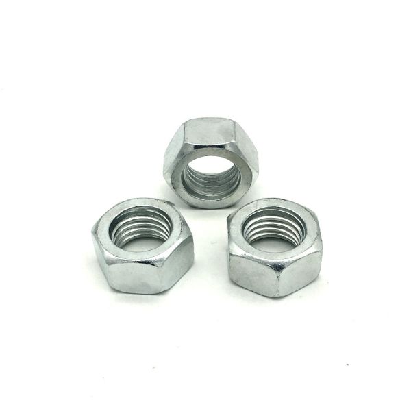 construction thick din 934 nut hexagonal nut zinc plated clean