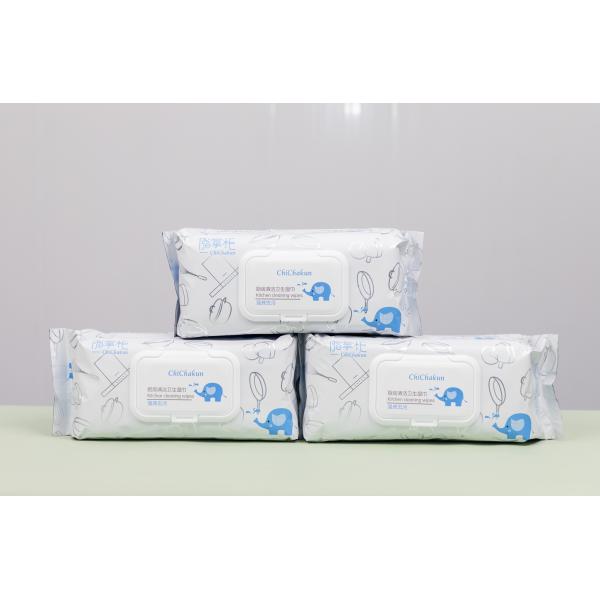 Quality 28 X 28cm Kitchen Cleaning Wipe Reduce Bacteria And Control Fume Pollution 20 X for sale