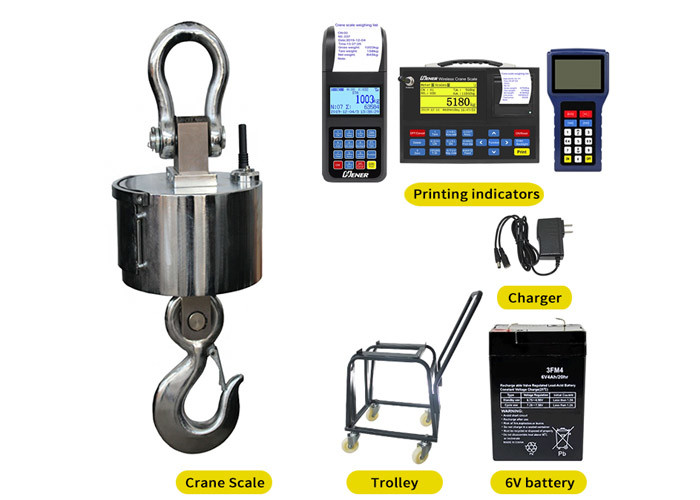 China 2T 3T 5T 10T OCS Electronic Hanging Crane Scale factory