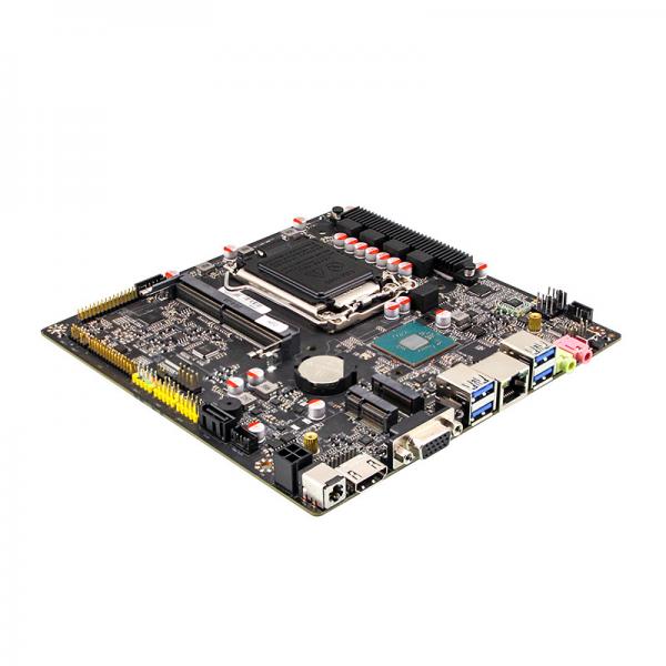 Quality H510 Mini ITX Motherboard Intel 11th Gen 4-64G Win10/11 Linux OS for sale