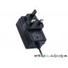 China 12V 2A AC DC Power Adapter UK 3pin Plug In Wall Mount Power Supply With CE GS TUV factory