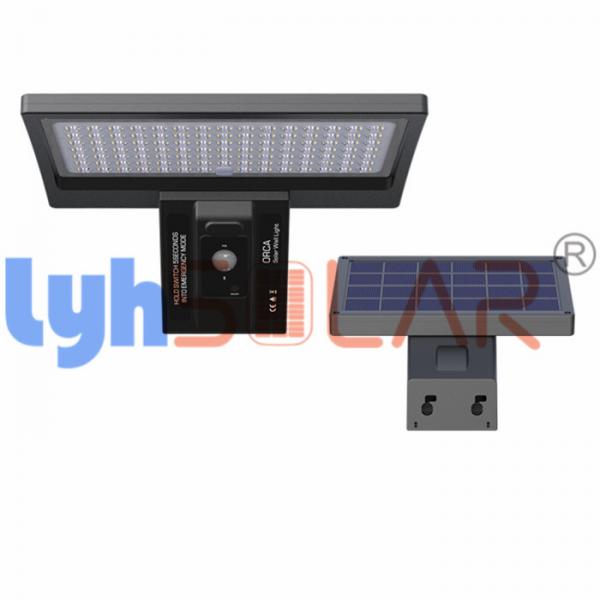 Quality IP65 Waterproof Bright Solar Sensor Lights Outdoor 8W Motion Activated With Wide for sale