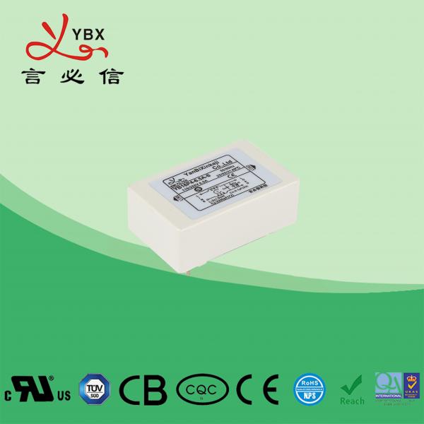 Quality Yanbixin 6.5A White Plastic Housing EMI Power Line Filter YB16P4 With Small PCB for sale