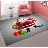 China Father Christmas Crystal Velvet Sofa Bedroom And Living Room Floor Carpets 140*200cm factory