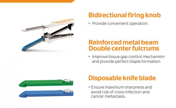 Single Use Linear Cutter Reload For Open Surgery - Miconvey Medical