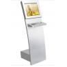 China Metal Keyboard Self Service Information Kiosk With With Track Ball Or Touch Pad factory
