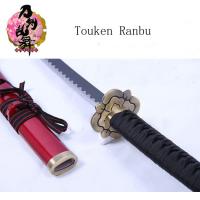 China wooden swords cosplay anime touken ranbu online toy sword WS036 factory