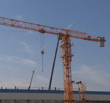 Quality Articulated Trolley Jib Tower Crane Hammer Head 16 Ton for sale