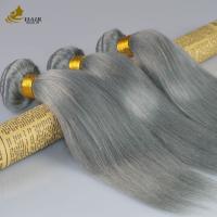 China 100% Virgin Ombre Human Hair Extensions Invisi Tape gray factory