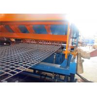 China Width 1-3m Welded Mesh Machine For Welded Wire Fencing Mesh Panel And Construction for sale