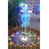 China Round Shape Dancing Musical Water Fountain With Control Unit Customized factory