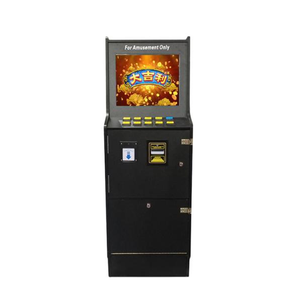 Quality Coin Operated Slot Machine Cabinet Types Gambling 19 Inch Practical for sale