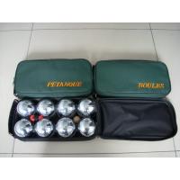 China 8 Player Boules Balls, French Boules Set In Zip Case for sale