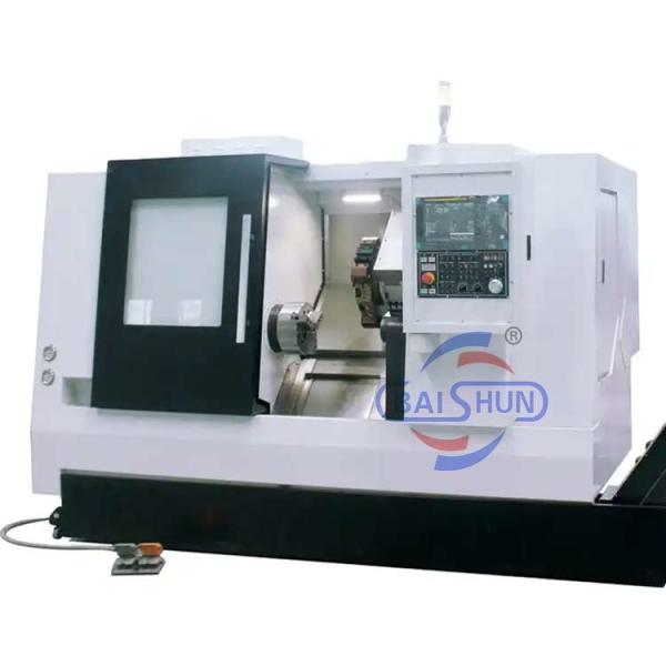 Quality TCK560 Metal Slant Bed CNC Lathe Machine Automatic High Precision for sale