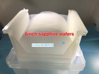 China 150mm 6 Inch Sapphire Substrate Al2O3 DSP Ssp 1.0mmt For Led PSS Customized factory