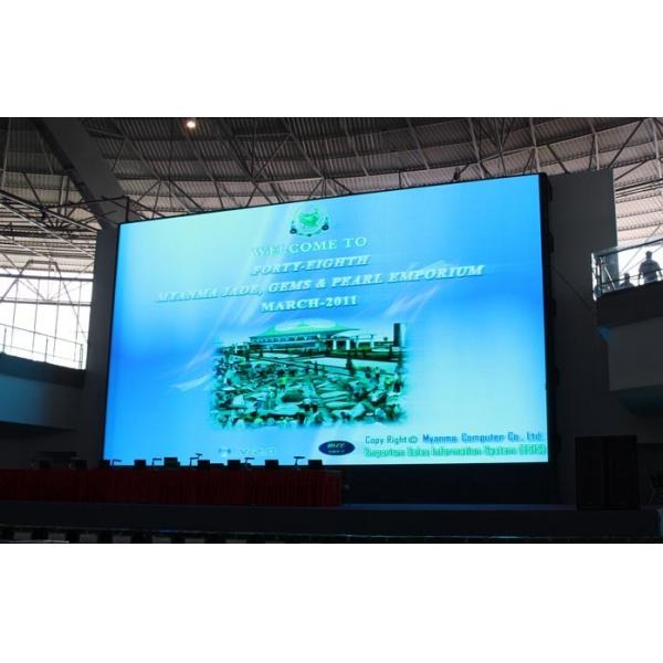 Quality Slim Indoor High Definition Led Billboard Display Full Color SMD 3in1 CE Rohs for sale