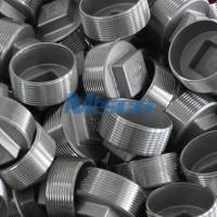 China ASTM A351 304 316 Stainless Steel Square Plug Casting Pipe Fittings factory