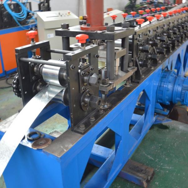 Quality 3 Kw Power Downspout Roll Forming Machine For Wall Cladding Construction Material for sale