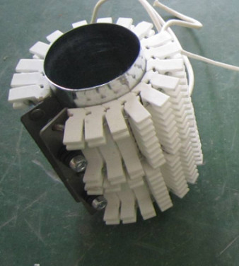 Quality White Steatite Ceramics For Band Heaters Electrical Insulation High Insulated for sale