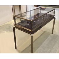China Multi Color Glass Jewelry Display Case / Modern Jewelry Showcases Luxury Style for sale