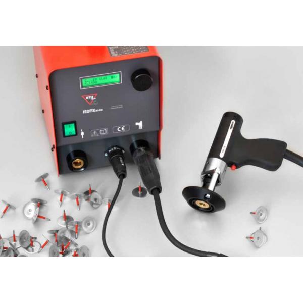 Quality ISOFIXaccu Capacitor Discharge Stud Welding Machine For Welding Cupped Head Pins for sale