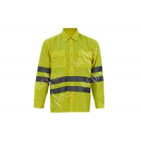 China 100% Polyester Safety Work Clothes Reflective Safety Wear Multi Pockets factory