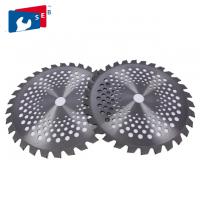 China 36 / 40T TCT Saw Blade Wear Resistant Mental Polishing For Harvesting Wheat Rice for sale