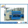 China White color double layer roof sheet roll forming machine / double layer roof roll forming machine factory