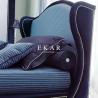 China Latest Bedroom Furniture Design King Size Set Tufted Bed factory