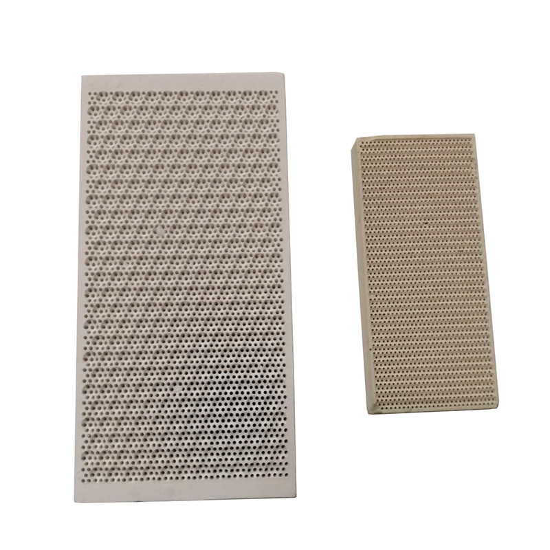 China Porous Honeycomb Ceramic Infrared Gas Burner Plate For Oven , Customized factory