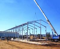 China Light Steel Frame Structure Metal Warehouse Buildings / Steel Construction Materials factory