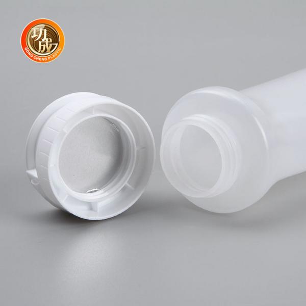 Quality Flip Cap Plastic Squeeze Sauce Bottle 230ml 250ml 500ml 1000ml For Tomato for sale