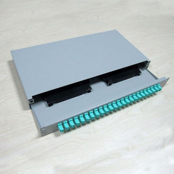 Quality Duplex LC UPC Multimode OM3 Fiber Optic Termination Box for sale