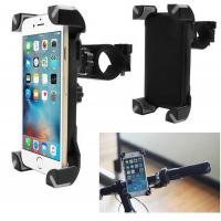 China Universal Adjustable Bicycle Bike Phone Holder Handlebar Clip Stand Mount Bracket For iPhone Samsung Cellphone GPS factory