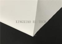 China CE 0.2mm White Silicone Rubber One side Coated Fiberglass Cloth Width 1270mm factory