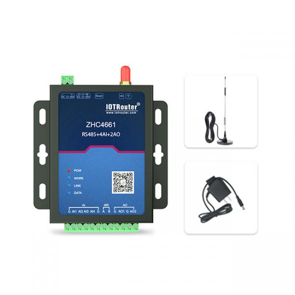 Quality ZHC4661 Wireless RS485 To LTE 4 20 MA Controller Agriculture IOT Controller for sale