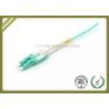 China Pull Button Type Fiber Optic Patch Cord LC 3.0mm Uniboot Double Core factory