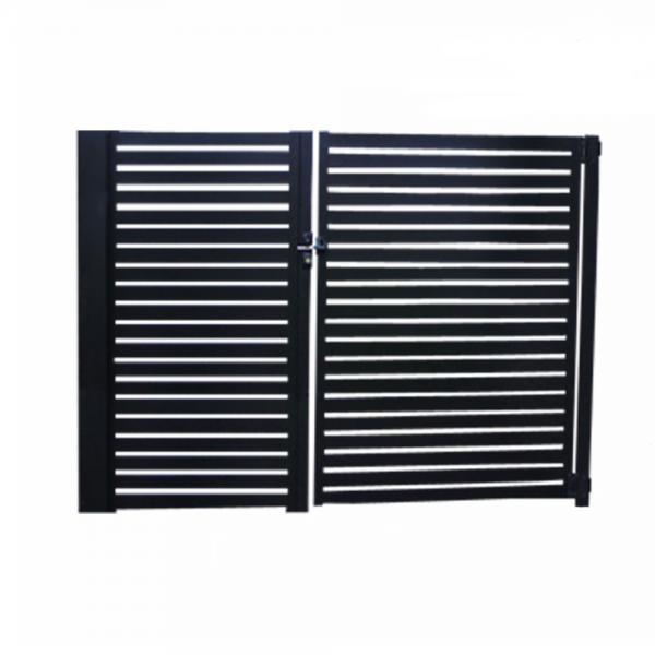 Quality Modern Aluminium Louver Doors Retractable Sliding Anodized With Automatic System for sale